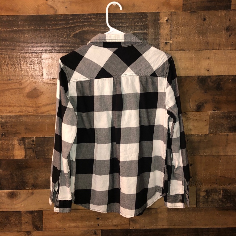 Buffalo plaid button down - Picture 2 of 4